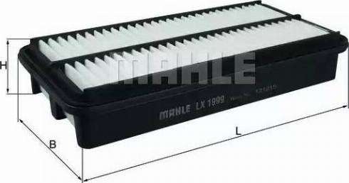 MAHLE LX 1999 - Filtre à air cwaw.fr