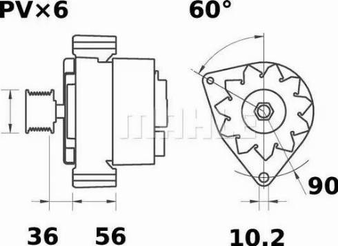 MAHLE MG 459 - Alternateur cwaw.fr