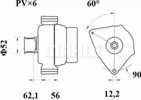 MAHLE MG 362 - Alternateur cwaw.fr