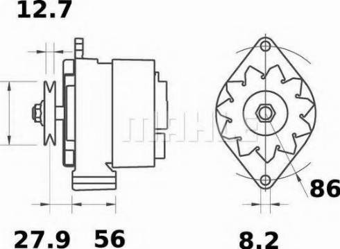 MAHLE MG 388 - Alternateur cwaw.fr