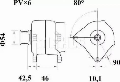 MAHLE MG 293 - Alternateur cwaw.fr