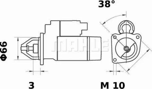 MAHLE MS 8 - Démarreur cwaw.fr