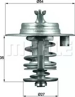 MAHLE TX 96 83D - Thermostat d'eau cwaw.fr