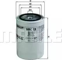 MAHLE WFC 13 - Filtre de liquide de refroidissement cwaw.fr