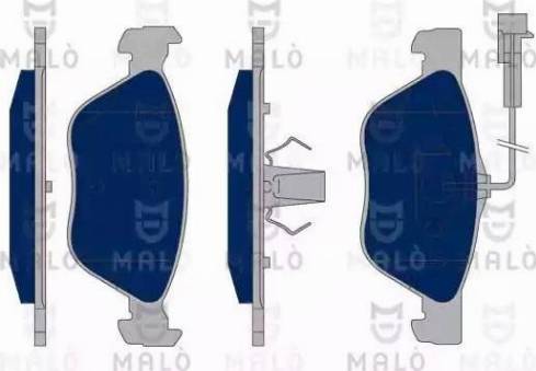 AKRON-MALÒ 1050403 - Kit de plaquettes de frein, frein à disque cwaw.fr