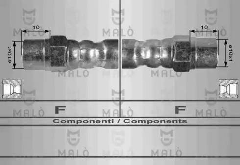 AKRON-MALÒ 8695 - Flexible de frein cwaw.fr