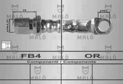 AKRON-MALÒ 8072 - Flexible de frein cwaw.fr