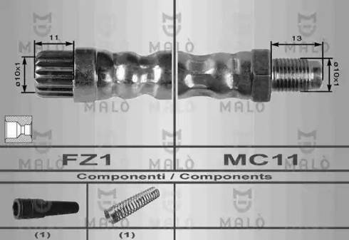 AKRON-MALÒ 80202 - Flexible de frein cwaw.fr