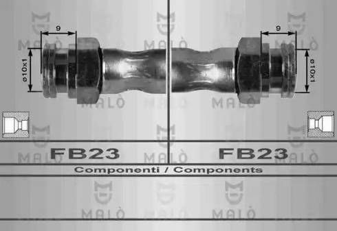 AKRON-MALÒ 8404 - Flexible de frein cwaw.fr