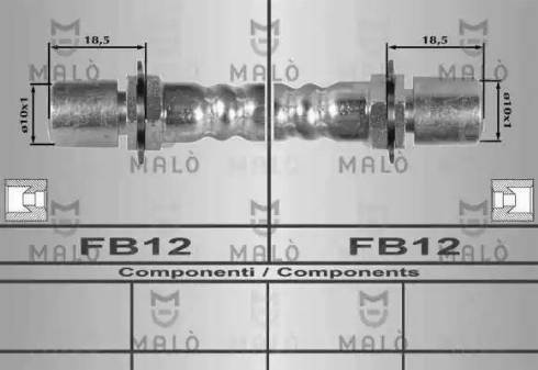 AKRON-MALÒ 8220 - Flexible de frein cwaw.fr