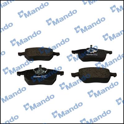 Mando MBF015117 - Kit de plaquettes de frein, frein à disque cwaw.fr