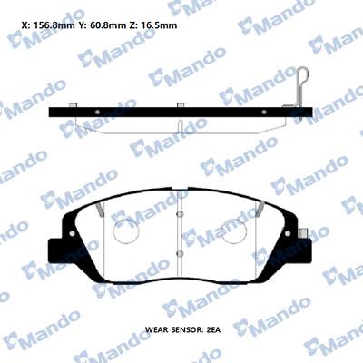 Jurid 572607JB-D - Kit de plaquettes de frein, frein à disque cwaw.fr