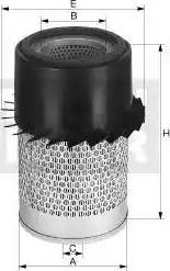 Mann-Filter C 14 166/1 - Filtre à air cwaw.fr