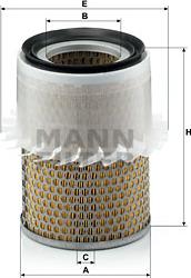 Mann-Filter C 16 181 - Filtre à air cwaw.fr