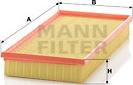 Mann-Filter C 35 124 - Filtre à air cwaw.fr