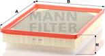 Mann-Filter C 36 172 - Filtre à air cwaw.fr