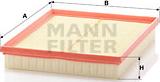 Mann-Filter C 30 130 - Filtre à air cwaw.fr