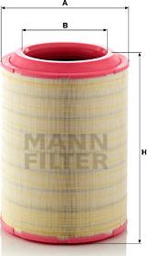 Mann-Filter C 37 2070/2 - Filtre à air cwaw.fr