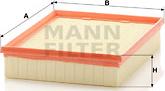 Mann-Filter C 25 109 - Filtre à air cwaw.fr