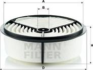 Mann-Filter C 2262 - Filtre à air cwaw.fr