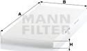 Mann-Filter CU 4594 - Filtre, air de l'habitacle cwaw.fr