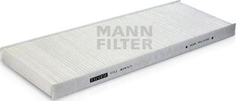 Mann-Filter CU 4151/1 - Filtre, air de l'habitacle cwaw.fr