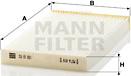 Mann-Filter CU 15 001 - Filtre, air de l'habitacle cwaw.fr