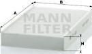 Mann-Filter CU 1629 - Filtre, air de l'habitacle cwaw.fr