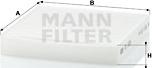 Mann-Filter CU 1835 - Filtre, air de l'habitacle cwaw.fr