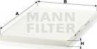 Mann-Filter CU 3562 - Filtre, air de l'habitacle cwaw.fr