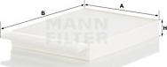 Mann-Filter CU 30 012 - Filtre, air de l'habitacle cwaw.fr