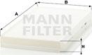 Mann-Filter CU 3139 - Filtre, air de l'habitacle cwaw.fr