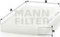 Mann-Filter CU 3337 - Filtre, air de l'habitacle cwaw.fr