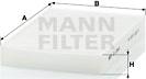 Mann-Filter CU 2945 - Filtre, air de l'habitacle cwaw.fr