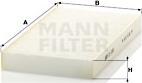 Mann-Filter CU 2951 - Filtre, air de l'habitacle cwaw.fr