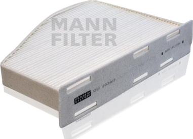 Mann-Filter CU 2939/2 - Filtre, air de l'habitacle cwaw.fr