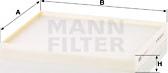 Mann-Filter CU 24 017 - Filtre, air de l'habitacle cwaw.fr