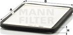 Mann-Filter CU 2424 - Filtre, air de l'habitacle cwaw.fr