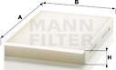 Mann-Filter CU 25 002 - Filtre, air de l'habitacle cwaw.fr