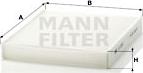 Mann-Filter CU 2533-2 - Filtre, air de l'habitacle cwaw.fr