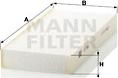 Mann-Filter CU 2642 - Filtre, air de l'habitacle cwaw.fr