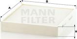 Mann-Filter CU 26 010 - Filtre, air de l'habitacle cwaw.fr