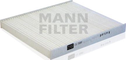 Mann-Filter CU 2026/1 - Filtre, air de l'habitacle cwaw.fr