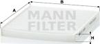 Mann-Filter CU 2026 - Filtre, air de l'habitacle cwaw.fr