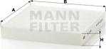 Mann-Filter CU 2149 - Filtre, air de l'habitacle cwaw.fr