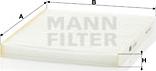 Mann-Filter CU 2129 - Filtre, air de l'habitacle cwaw.fr