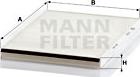 Mann-Filter CU 2839 - Filtre, air de l'habitacle cwaw.fr