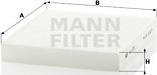 Mann-Filter CU 2351 - Filtre, air de l'habitacle cwaw.fr