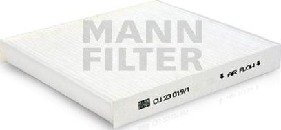 Mann-Filter CU 23 019/1 - Filtre, air de l'habitacle cwaw.fr