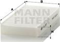 Mann-Filter CU 2327-2 - Filtre, air de l'habitacle cwaw.fr